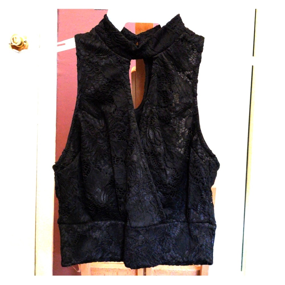 Rue 21 Black Halter Top